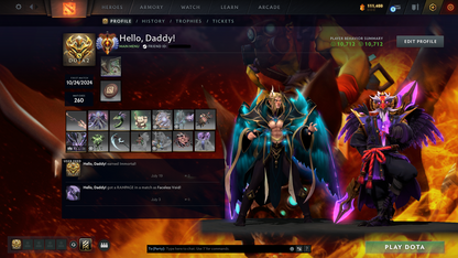 Immortal | MMR: 5749 - Behavior: 10712 - Communication: 10712