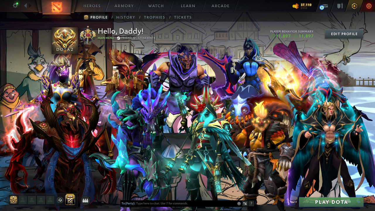 Legend I | MMR: 3080 - Behavior: 11897 - Communication: 11897