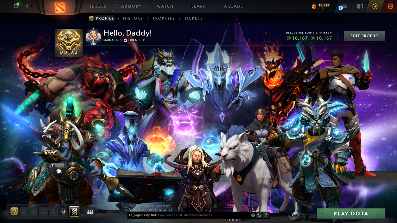 Legend I | MMR: 3130 - Behavior: 10167 - Communication: 10167