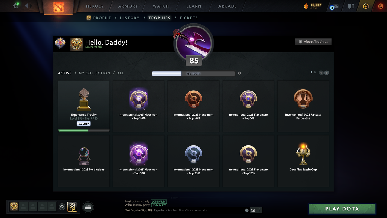 Legend I | MMR: 3130 - Behavior: 10167 - Communication: 10167