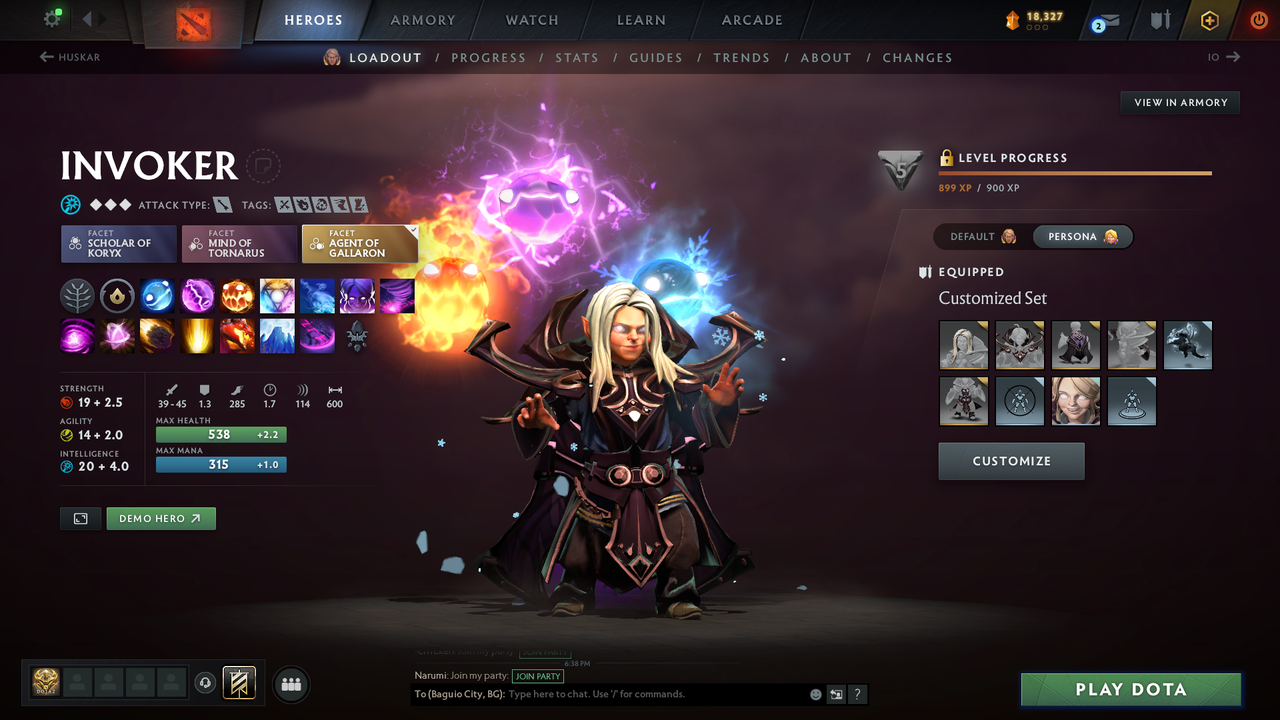Legend I | MMR: 3130 - Behavior: 10167 - Communication: 10167