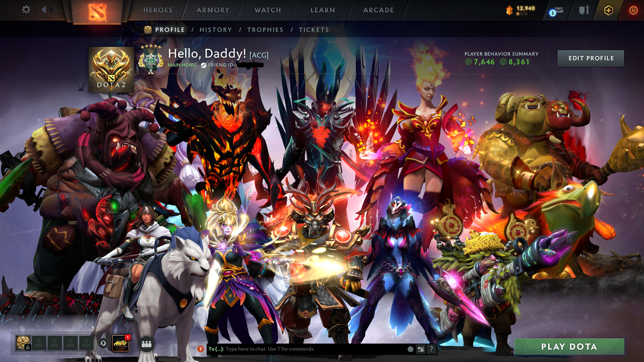 Archon V | MMR: 2936 - Behavior: 8361