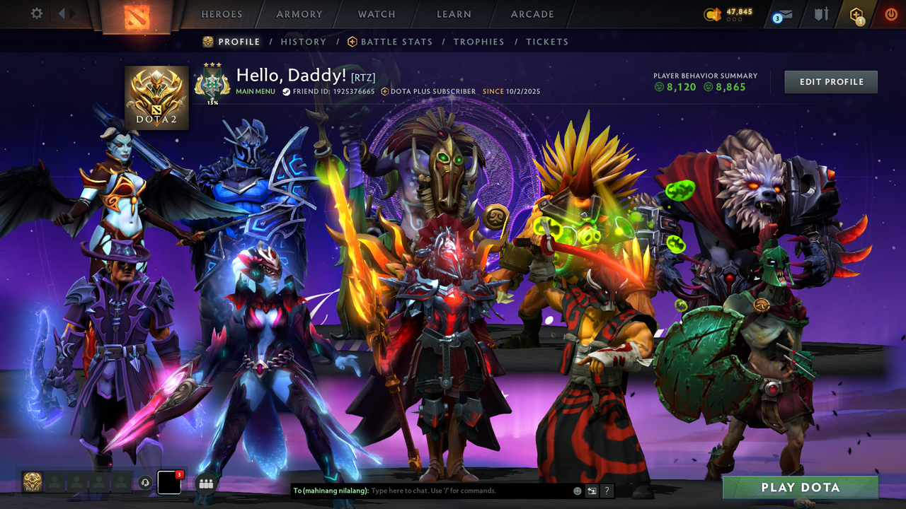 Archon III | MMR: 2642 - Behavior: 8865 - Communication: 8120