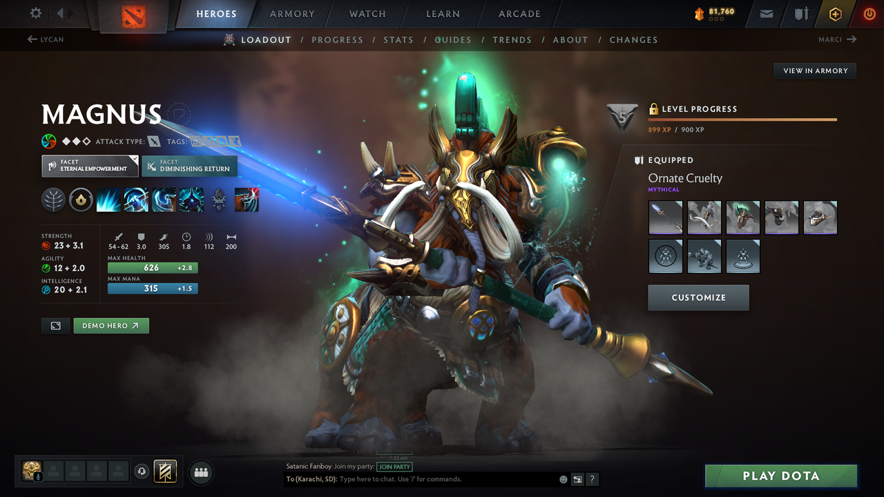 Archon II | MMR: 2476 - Behavior: 10535 - Communication: 10535