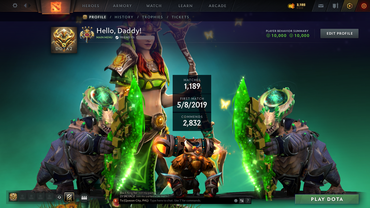 Legend IV | MMR: 3541 - Behavior: 10000 - Communication: 10000
