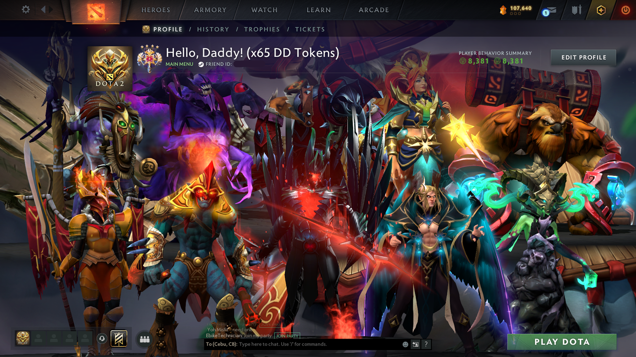 Legend IV | MMR: 3482 - Behavior: 8381 - Communication: 8381