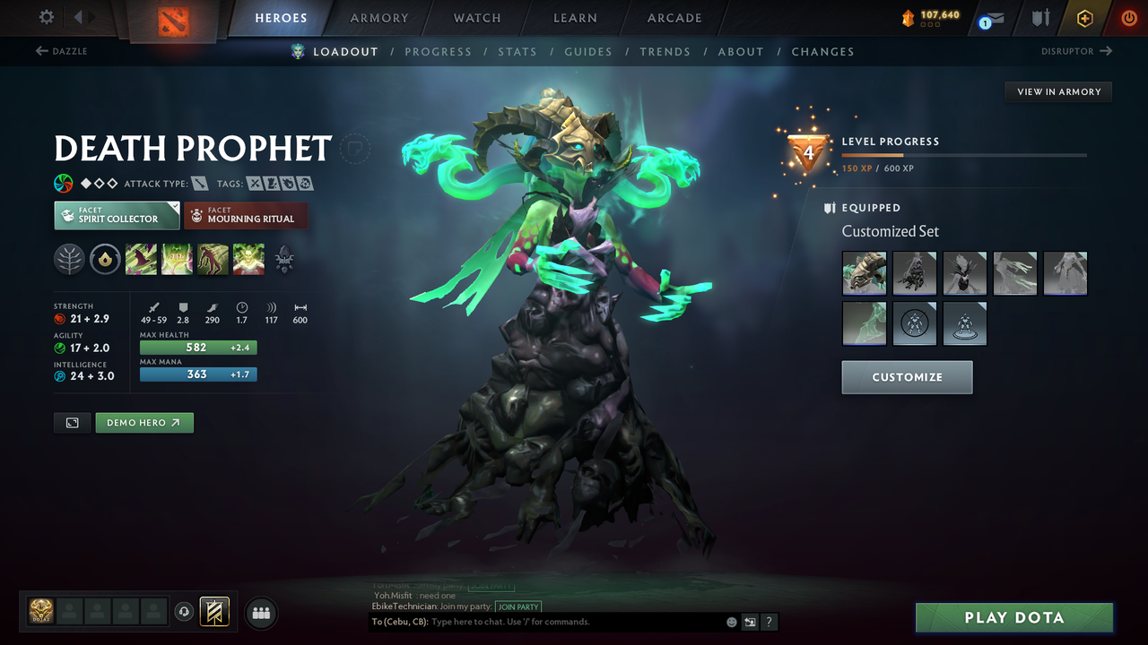 Legend IV | MMR: 3482 - Behavior: 8381 - Communication: 8381