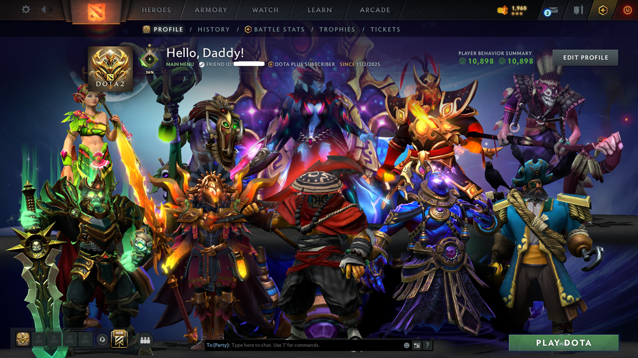 Herald II | MMR: 41 - Behavior: 10898 - Communication: 10898