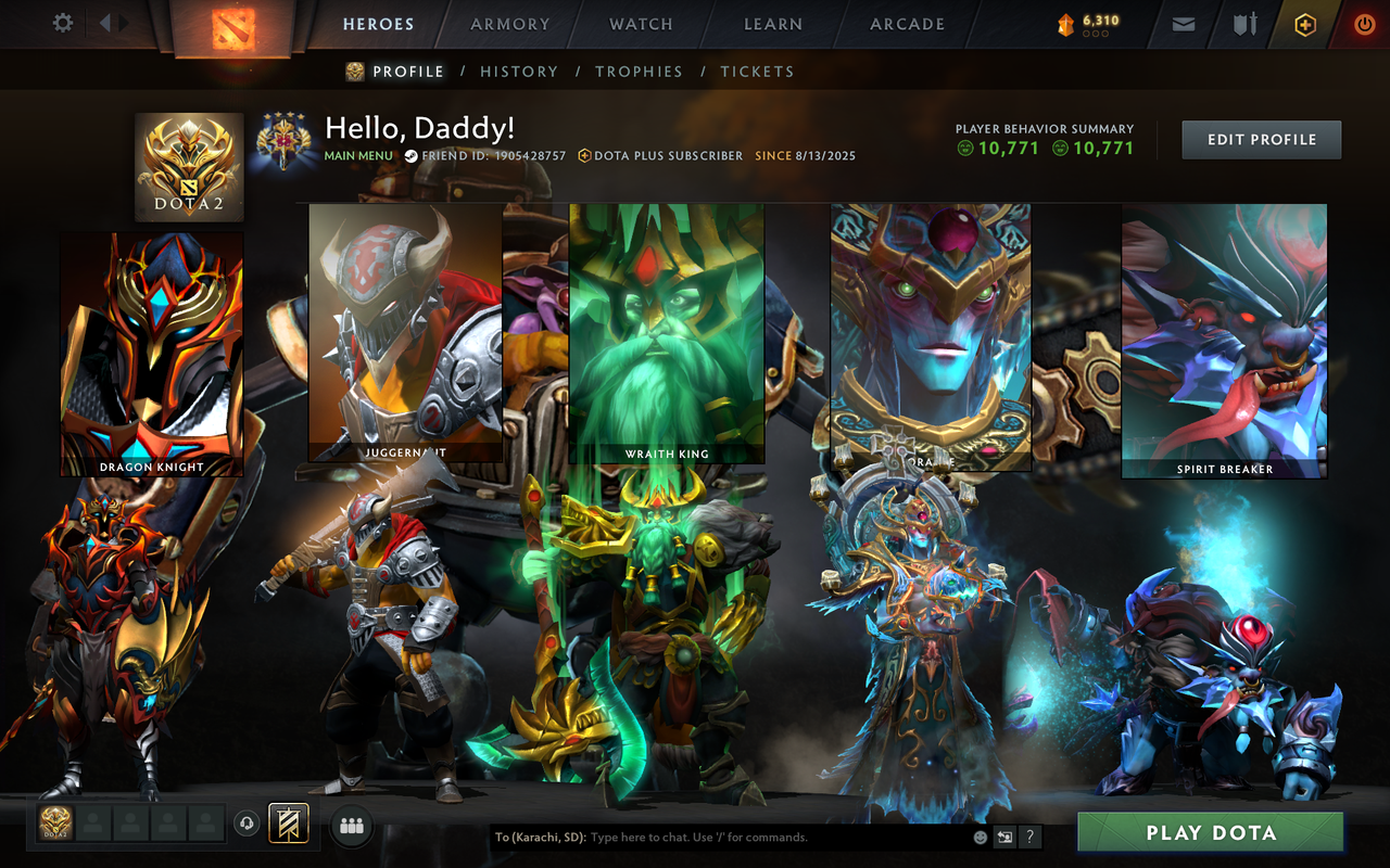 Legend V | MMR: 3541 - Behavior: 10771 - Communication: 10771