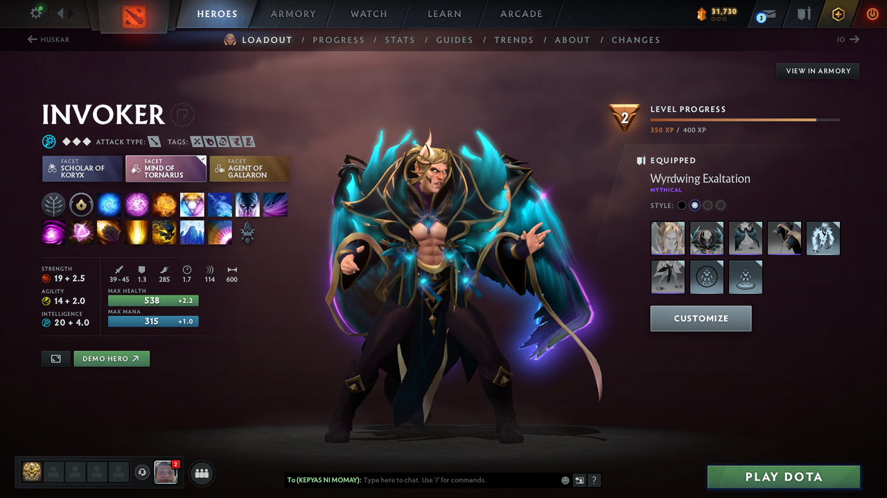 Archon IV | MMR: 2732 - Behavior: 9365 - Communication: 9365