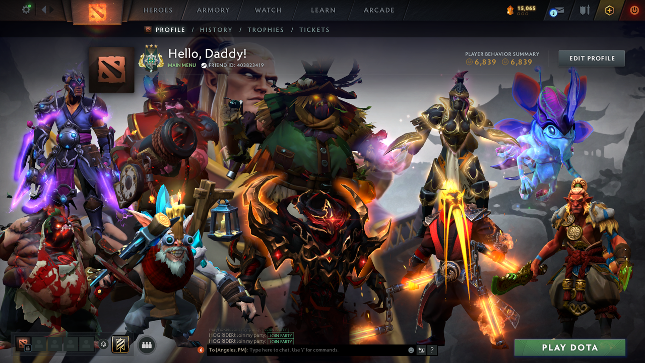 Archon III | MMR: 2537 - Behavior: 6839
