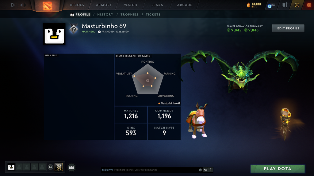 Archon V | MMR: 2819 - Behavior: 9800