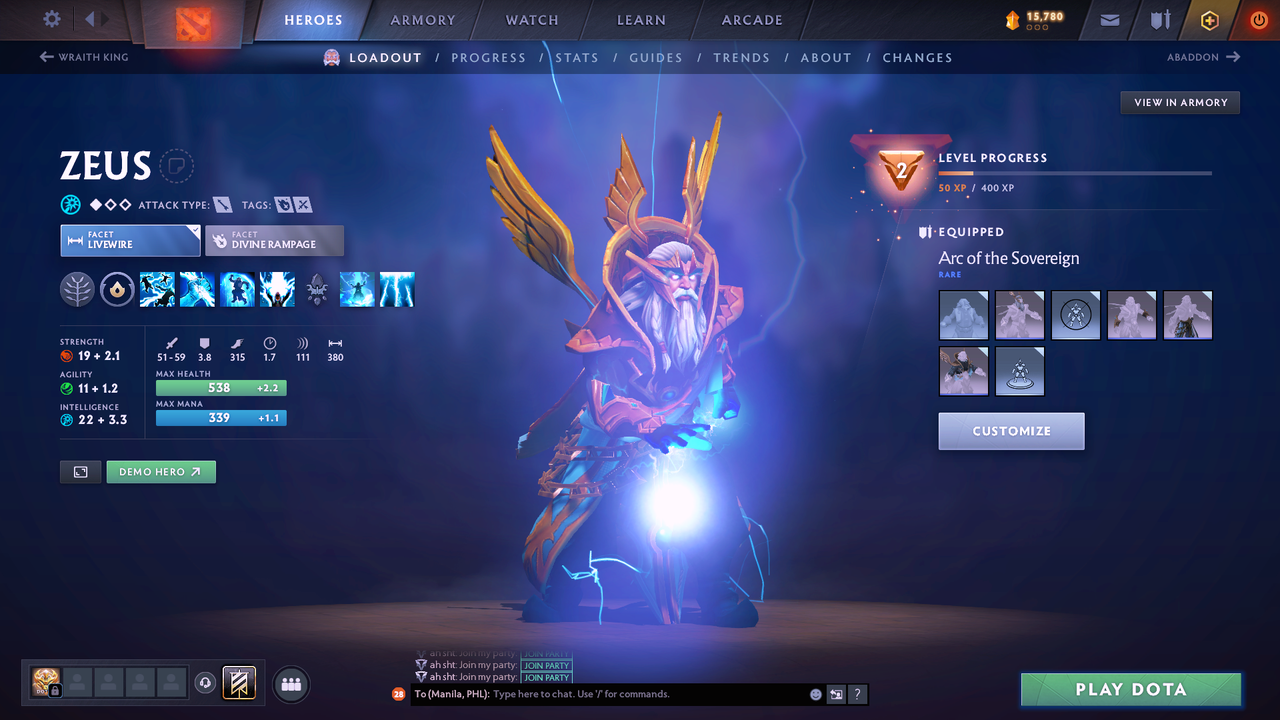 Legend III | MMR: 3308 - Behavior: 7526 - Communication: 7526