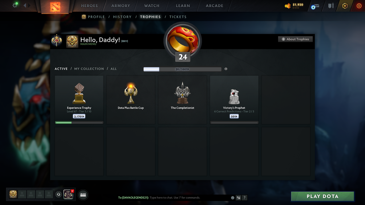 Legend I | MMR: 3179 - Behavior: 10438 - Communication: 10438