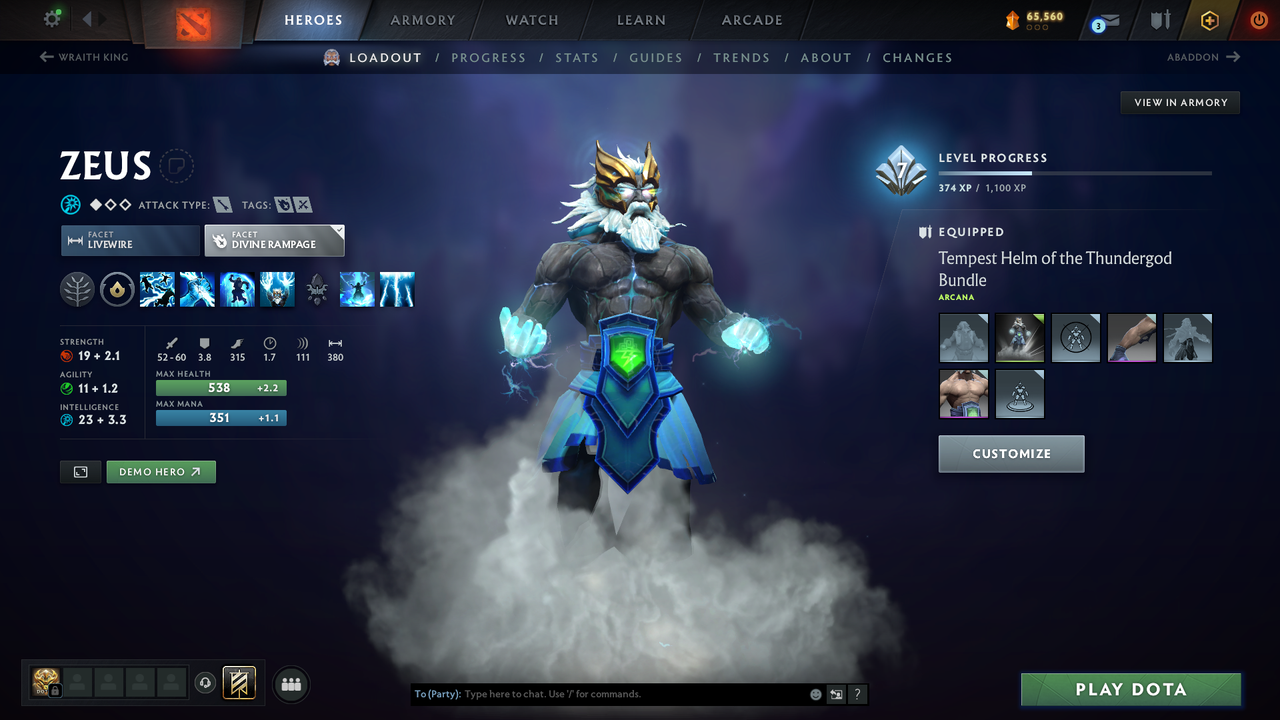 Immortal | MMR: 5604 - Behavior: 10520