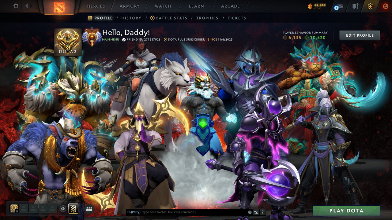 Immortal | MMR: 5604 - Behavior: 10520