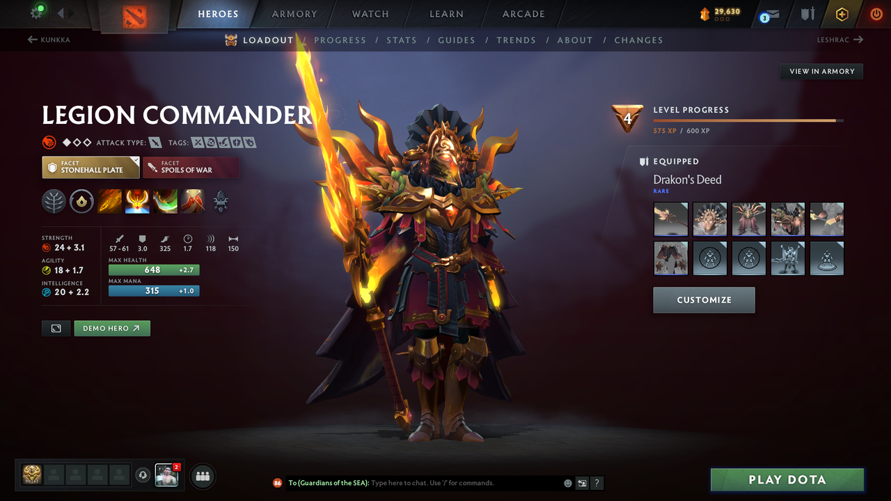 Divine II | MMR: 4728 - Behavior: 9525 - Communication: 9525