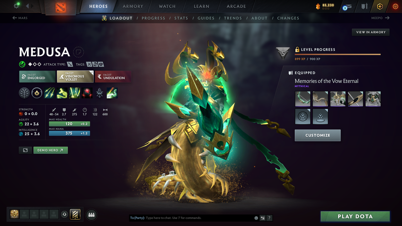 Immortal | MMR: 6034 - Behavior: 11204