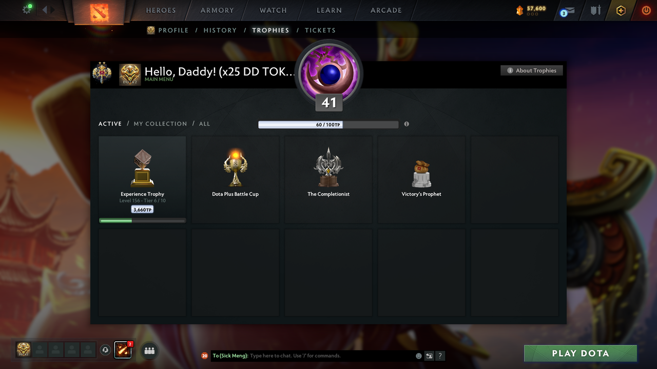 Legend II | MMR: 3248 - Behavior: 8982 - Communication: 8982