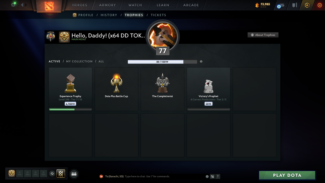 Legend V | MMR: 3751 - Behavior: 10455 - Communication: 10455