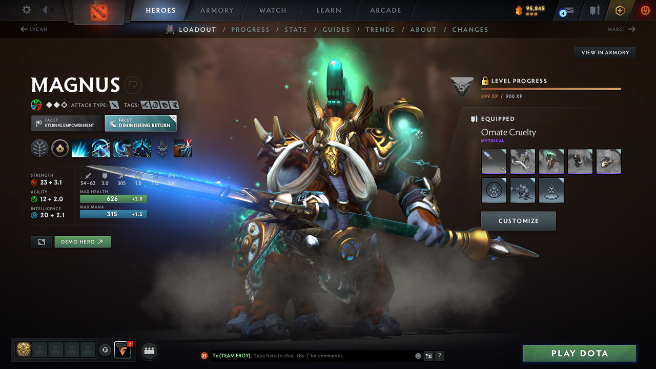 Ancient I | MMR: 3874 - Behavior: 11384 - Communication: 11384