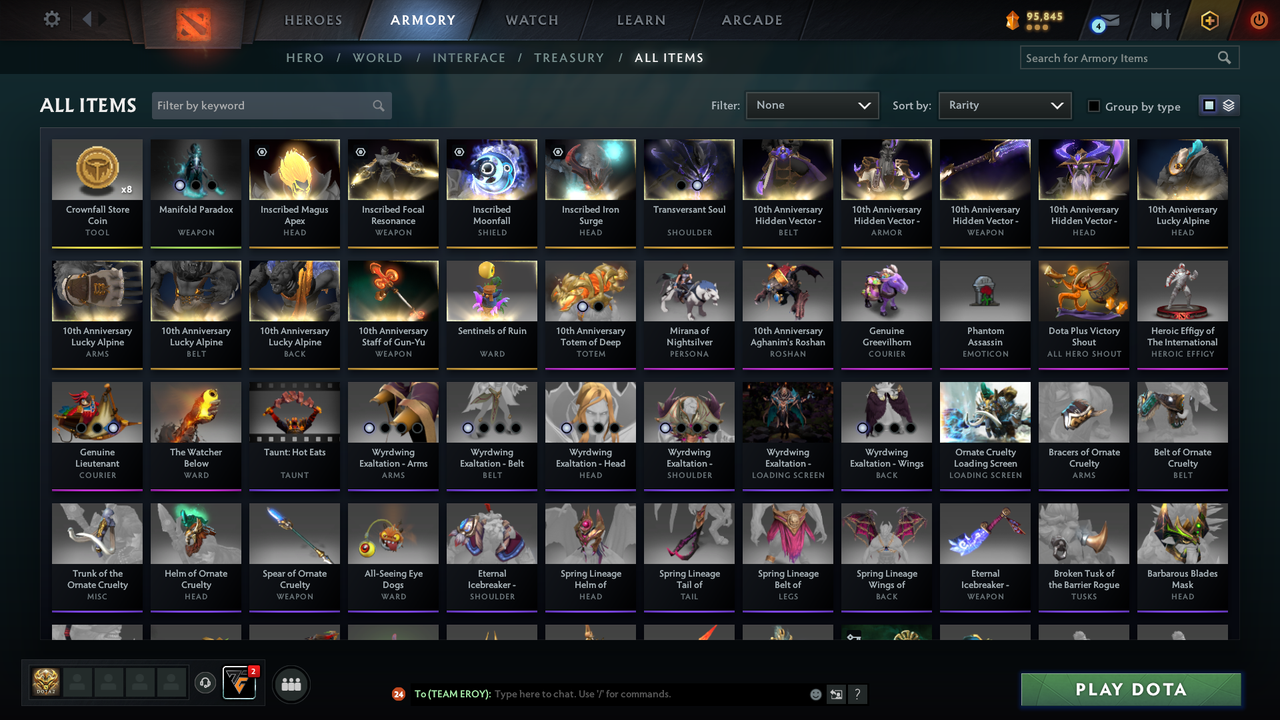 Ancient I | MMR: 3874 - Behavior: 11384 - Communication: 11384