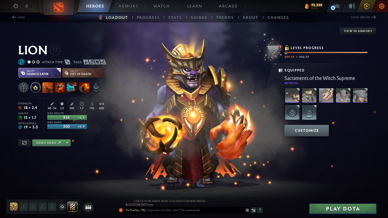 Legend II | MMR: 3304 - Behavior: 11992 - Communication: 11992