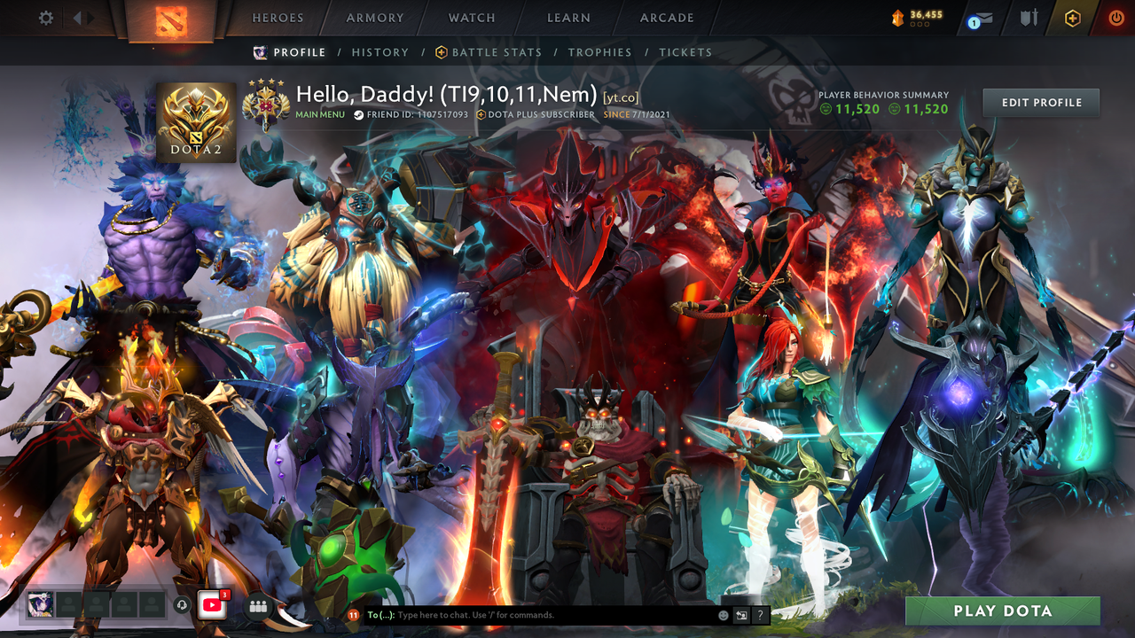 MMR: 3453 - Behavior: 11520