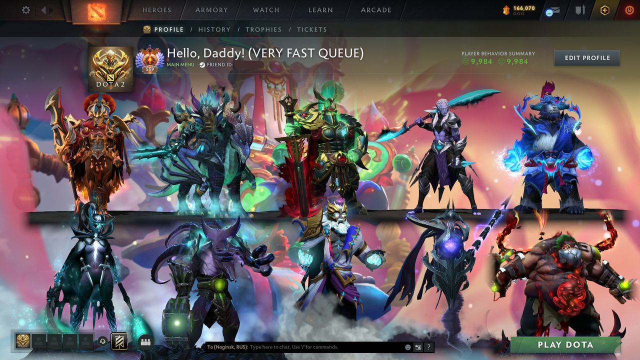 Immortal [539] | MMR: 10009 - Behavior: 9984