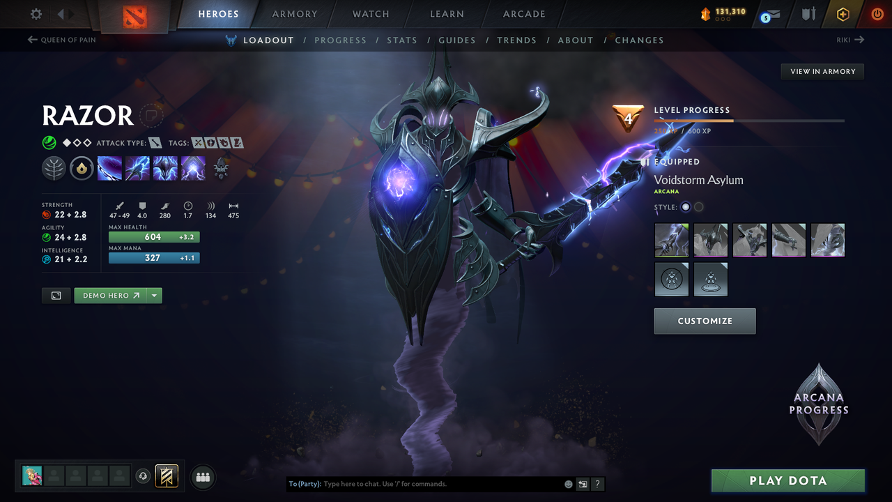 MMR: 2854 - Behavior: 8722