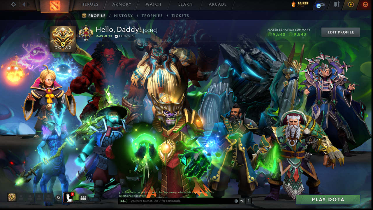 MMR: 3143 - Behavior: 9840