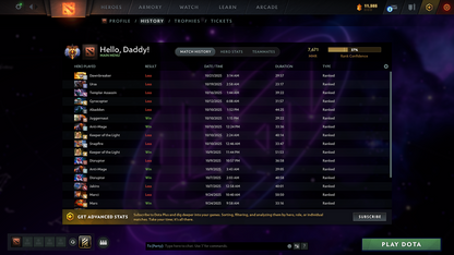 Immortal | MMR: 7671 - Behavior: 12000