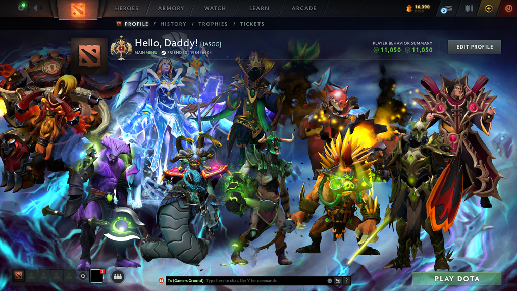 Legend I | MMR: 3173 - Behavior: 11050