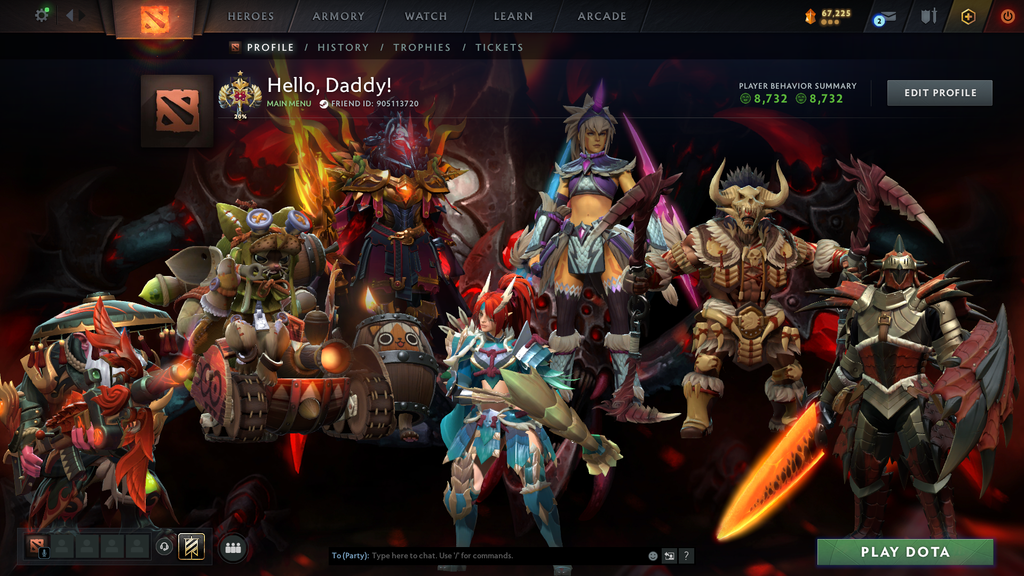 Legend I | MMR: 3112 - Behavior: 8732