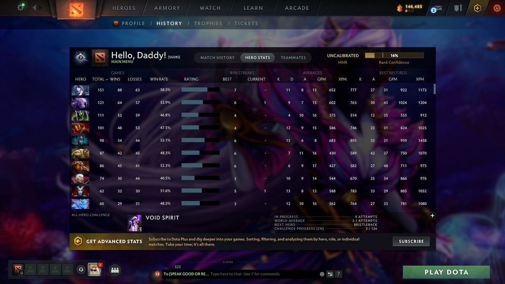 Divine II | MMR: 4822 - Behavior: 6376