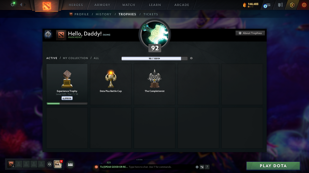 Divine II | MMR: 4822 - Behavior: 6376