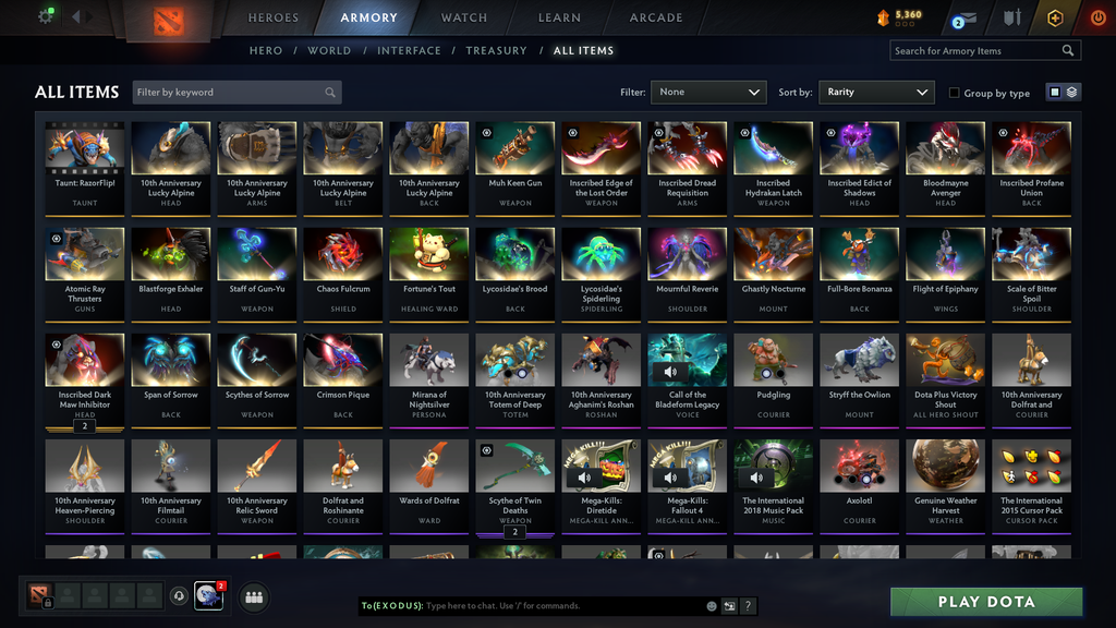 Legend II | MMR: 3097 - Behavior: 7065