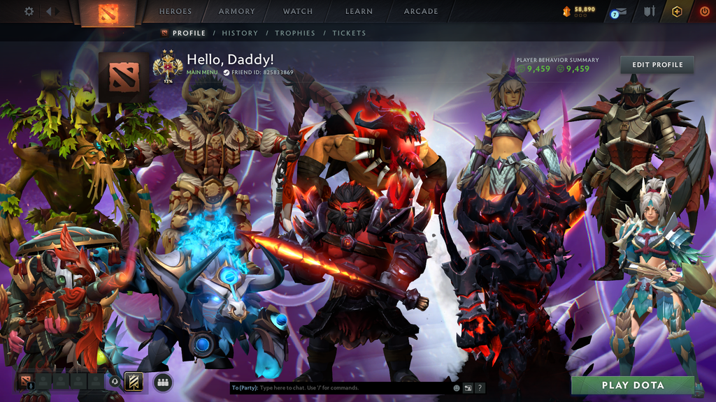 Legend II | MMR: 3254 - Behavior: 9459