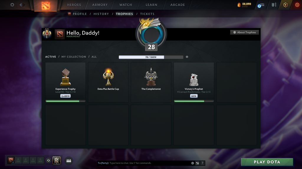 Legend II | MMR: 3254 - Behavior: 9459