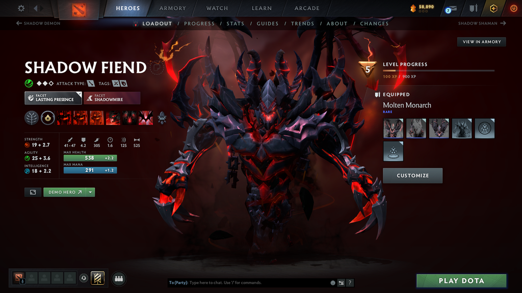 Legend II | MMR: 3254 - Behavior: 9459