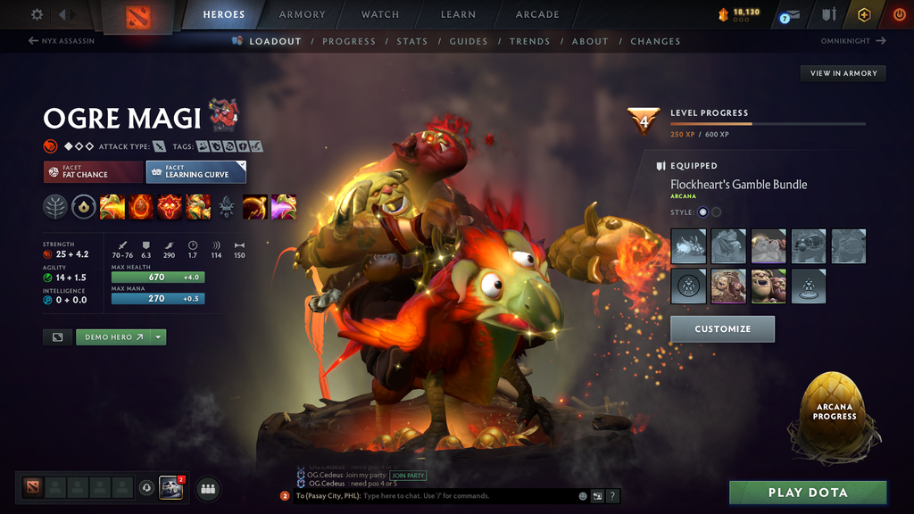 Legend I | MMR: 3024 - Behavior: 10682