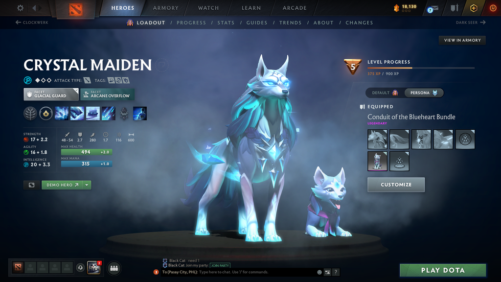 Legend I | MMR: 3024 - Behavior: 10682