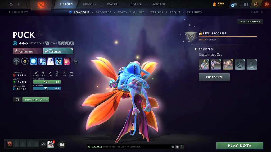 Crusader V | MMR: 2138 - Behavior: 9071