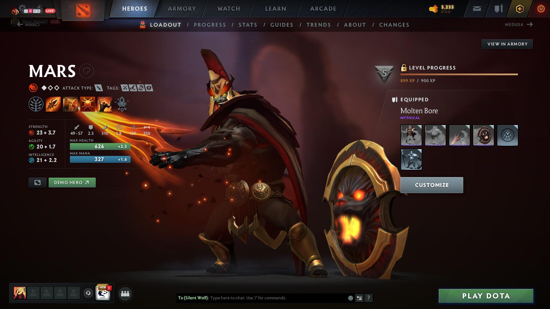 Ancient V | MMR: 4319 - Behavior: 8968 - Communication: 8968