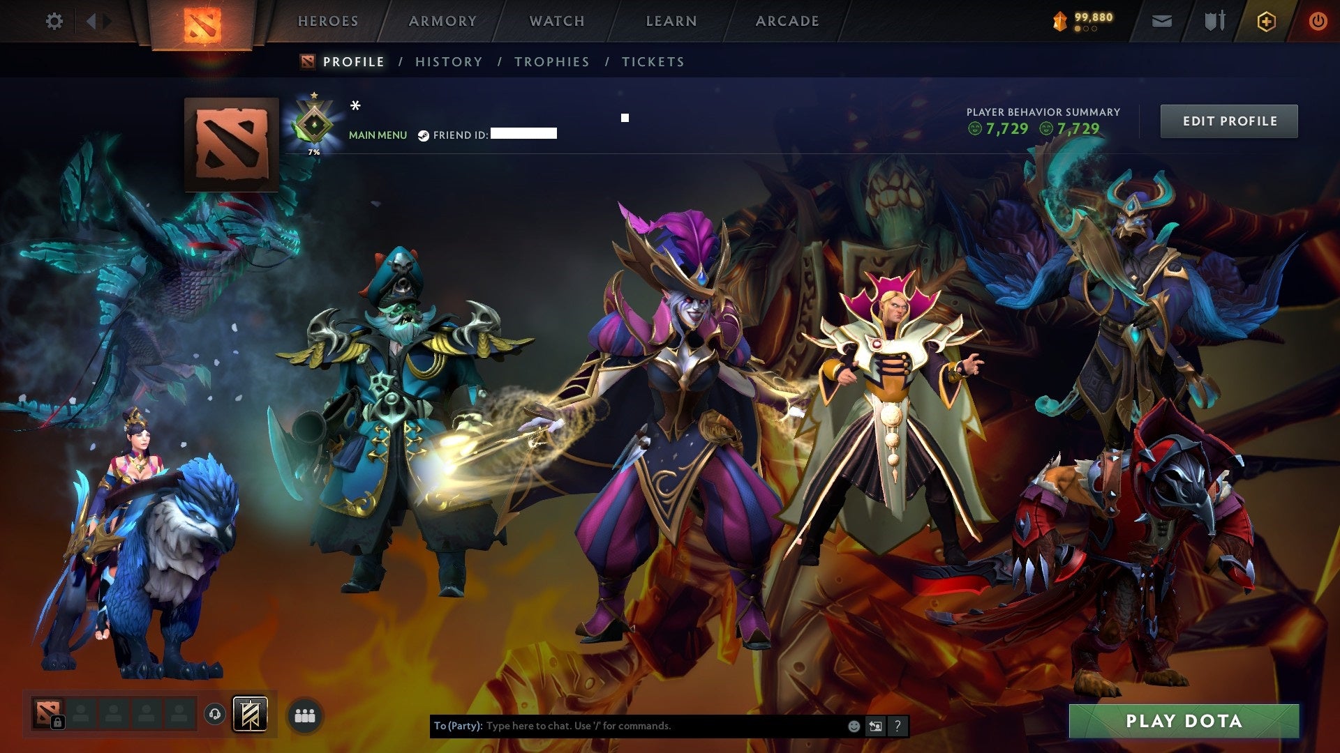 MMR: 1 - Behavior: 7729