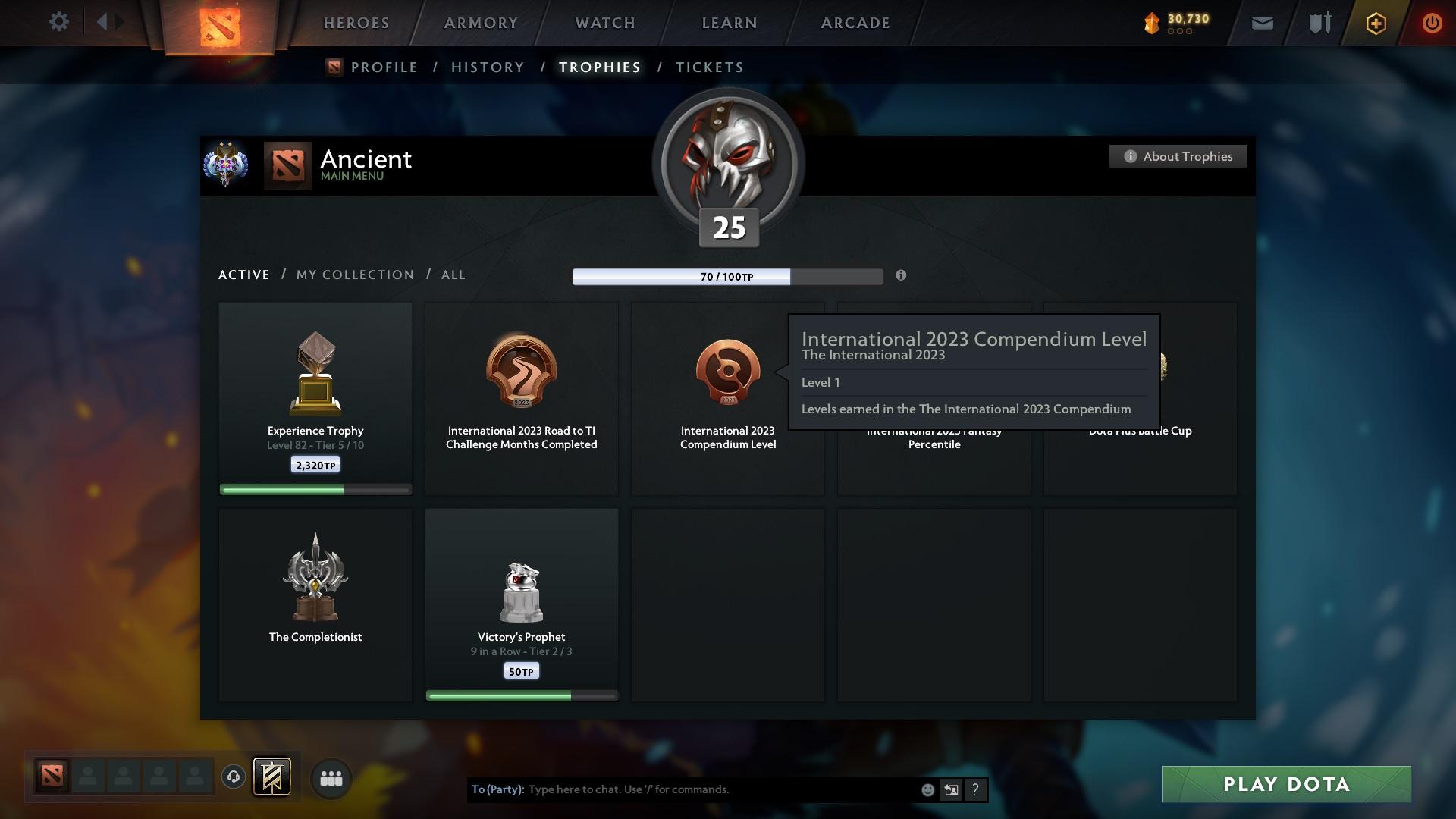 Ancient II | MMR: 3975 - Behavior: 9342 - Communication: 8048