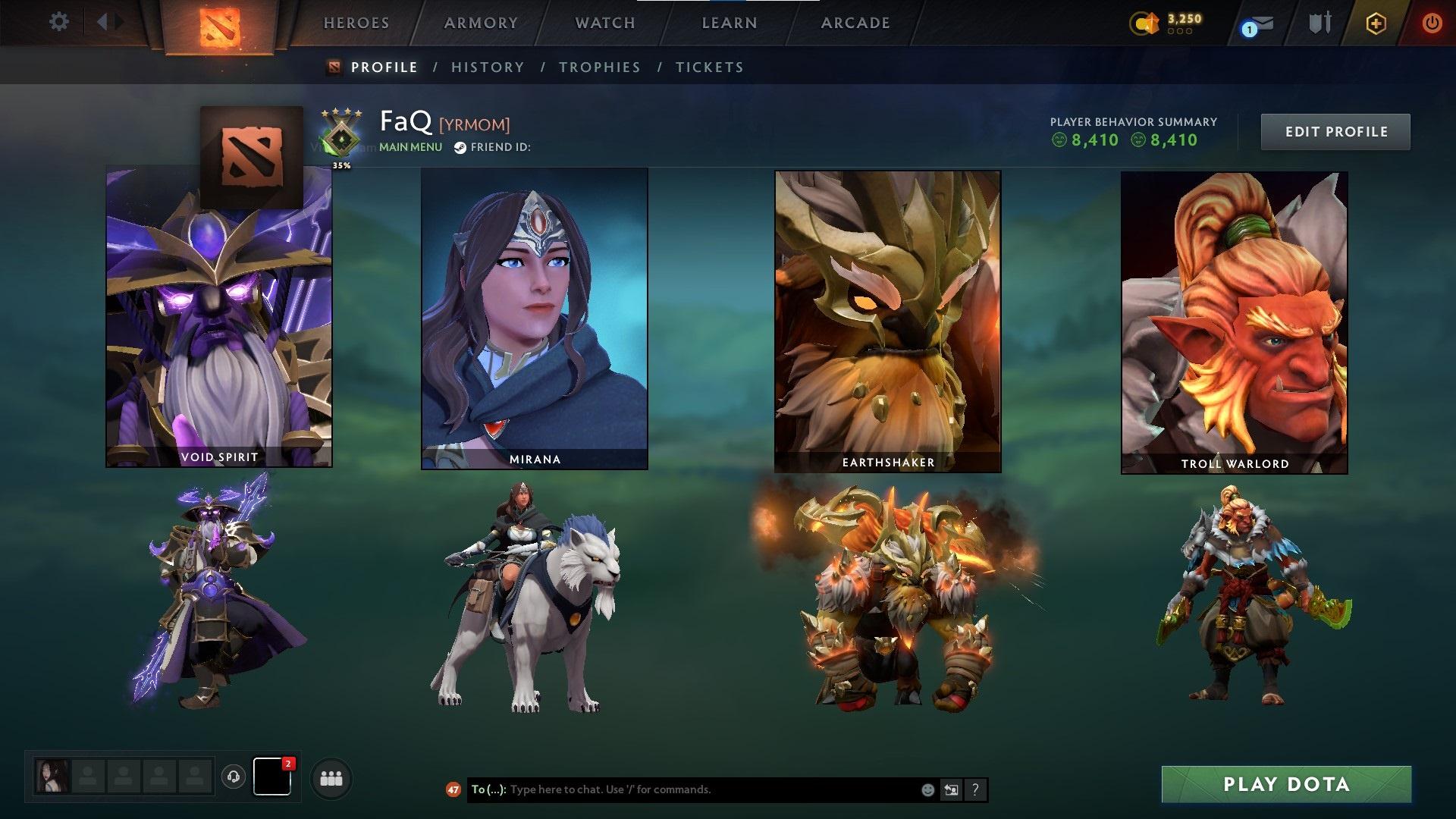 Herald IV | MMR: 517 - Behavior: 8410 - Communication: 8410