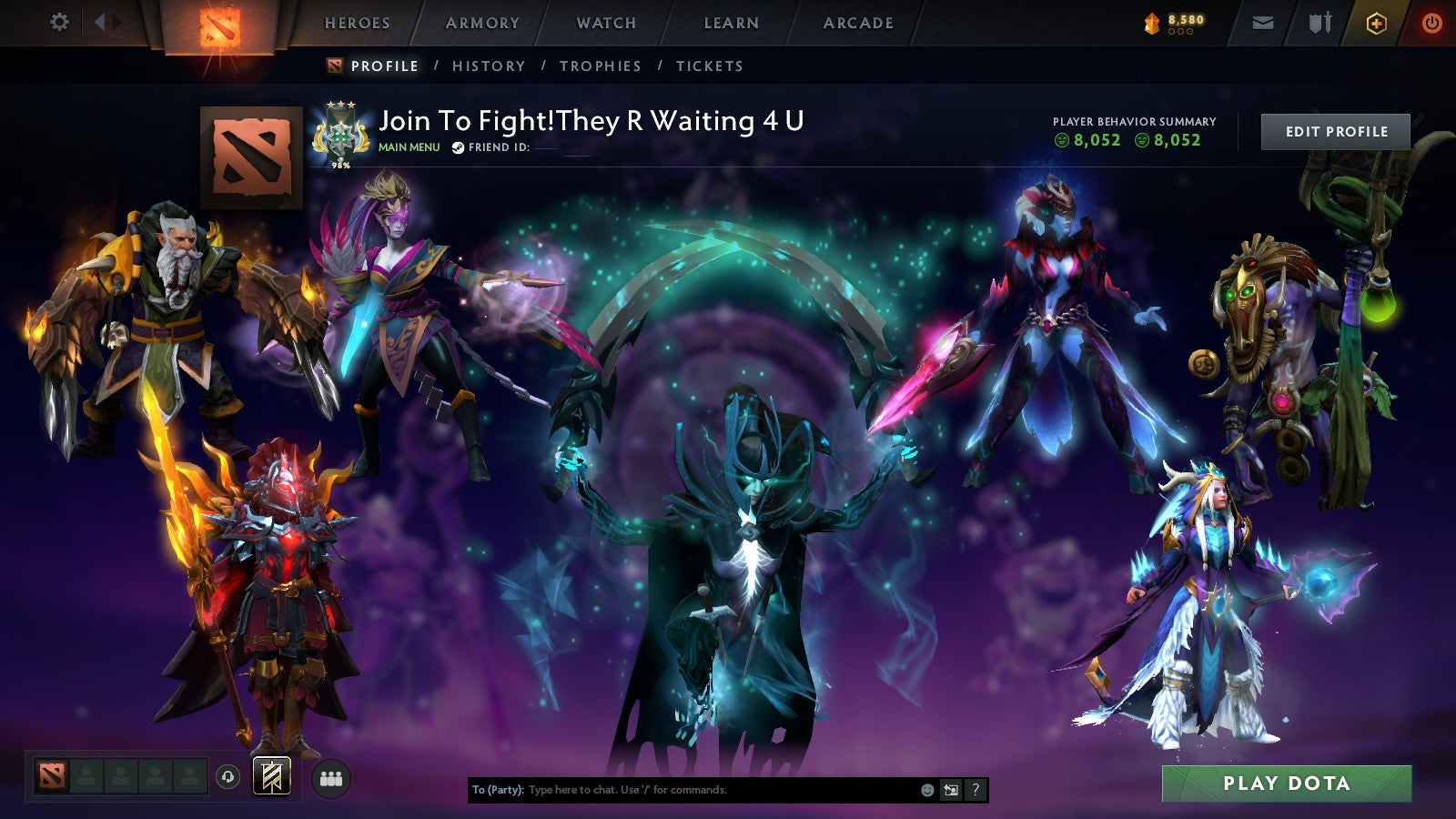 MMR: 2770 - Behavior: 8052