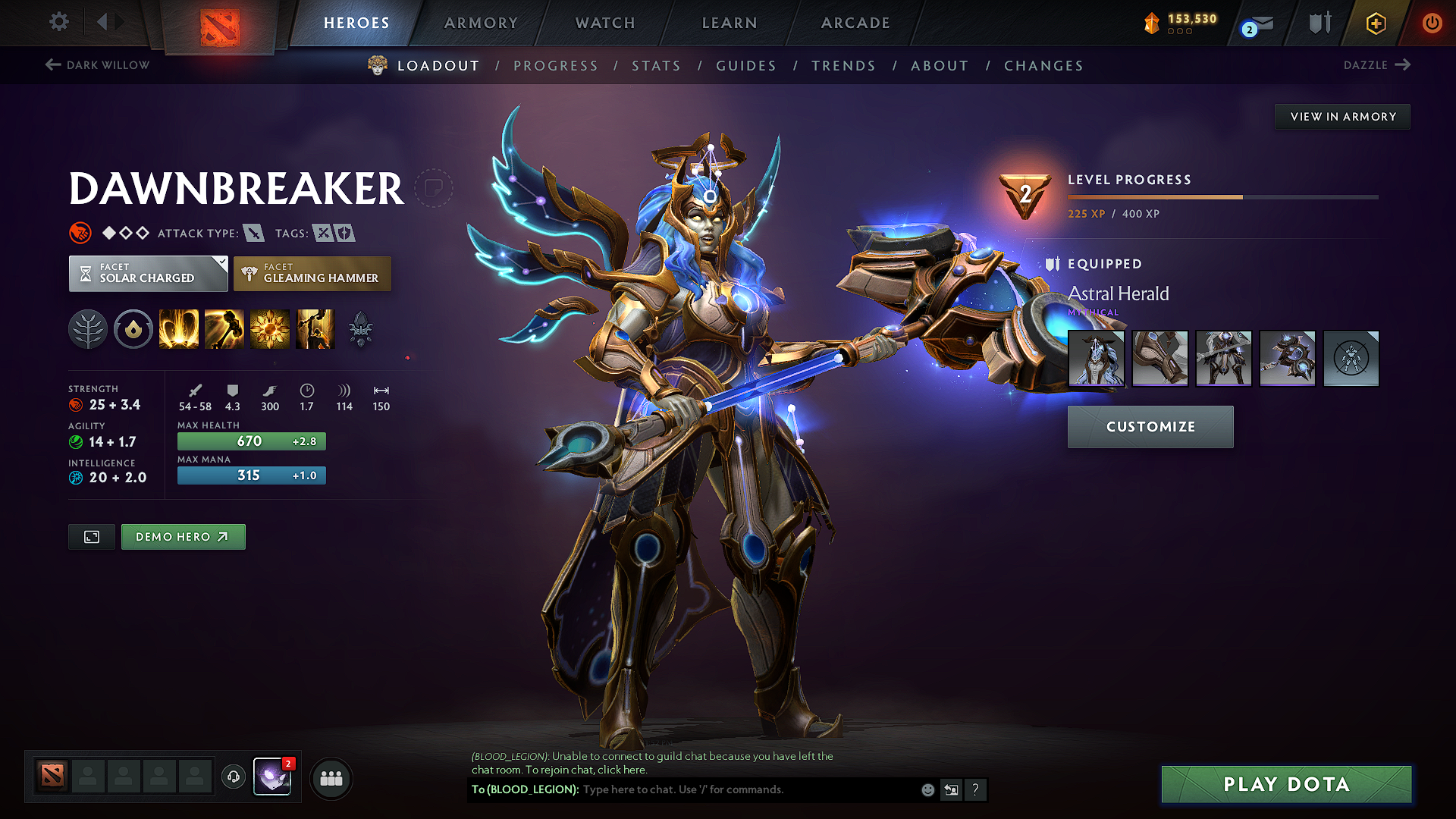 Herald IV | MMR: 495 - Behavior: 11547 - Communication: 11547