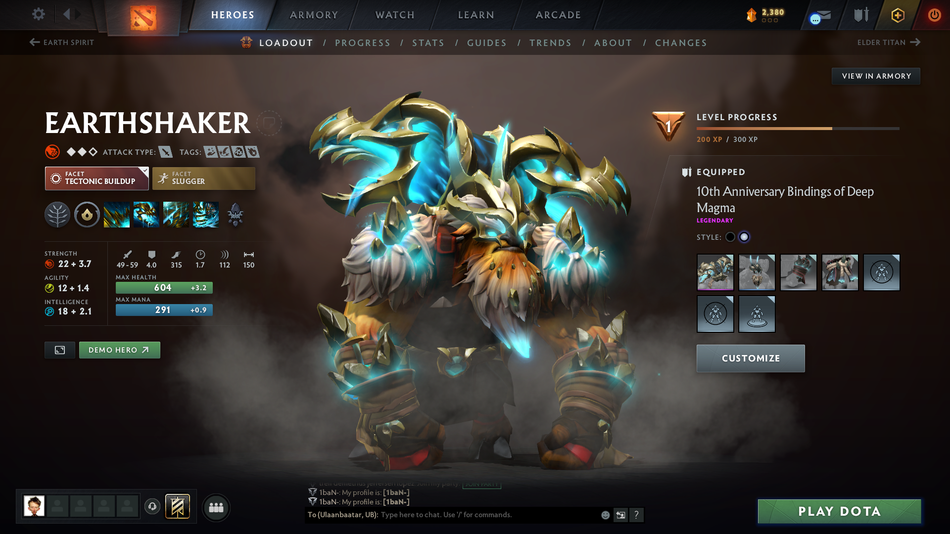 Archon V | MMR: 2857 - Behavior: 11515 - Communication: 11515